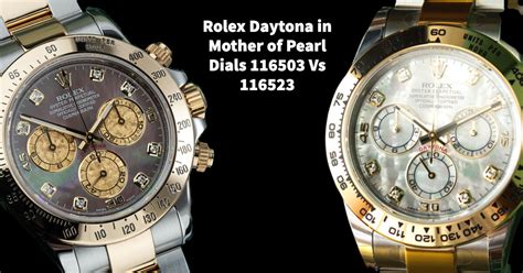 vintage rolex daytona movement|Rolex 116503 vs 116523.